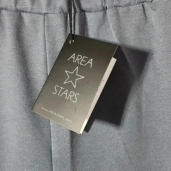 AREA STARS Women's wide leg Pull on in grey nwt - Picture 5 of 12